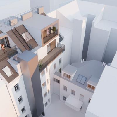 Herbststraße, LCB-Planung GmbH, Rendering - Vogelperspektive