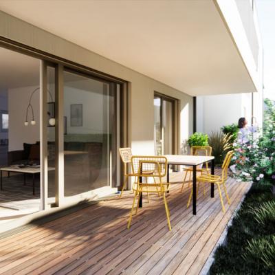 Underreingasse, LCB-Planung GmbH, Rendering - privater Freiraum