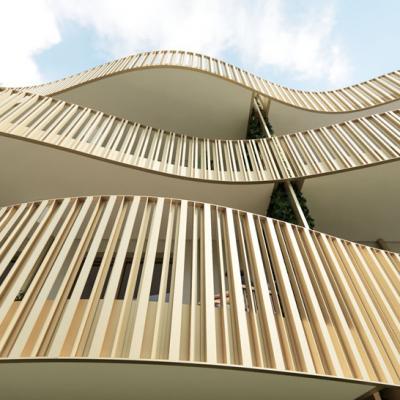 Vöslauer Straße, LCB-Planung GmbH, Rendering - Balkongeländer
