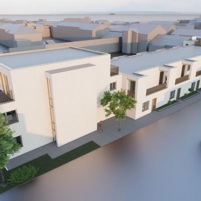 Wimpffengasse, LCB-Planung GmbH, Rendering - Vogelperspektive