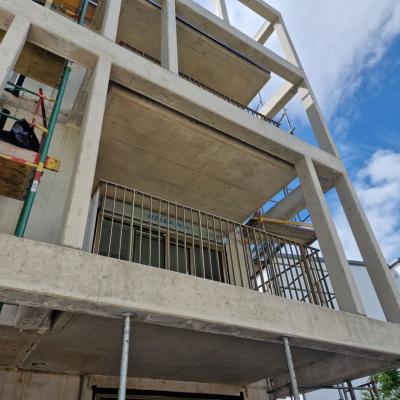 Peter-Jordan-Straße, Baustelle- Architektonisches Gestaltungselement – LCB Planung GmbH.